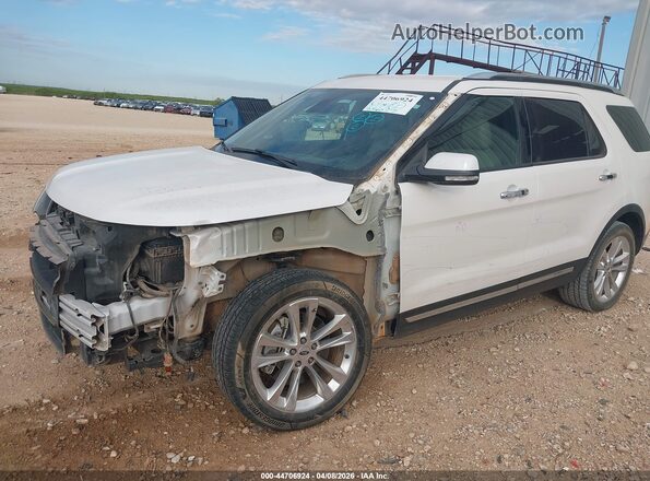 1FM5K7F83JGC85433 2018 FORD FORD EXPLORER White Vista frontal