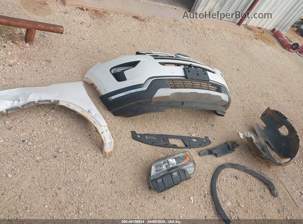 1FM5K7F83JGC85433 2018 FORD FORD EXPLORER White Vista del cuadro de instrumentos