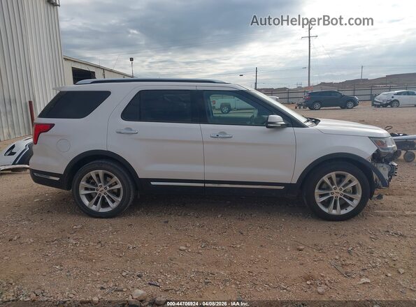 1FM5K7F83JGC85433 2018 FORD FORD EXPLORER White Vista interior de 360 grados