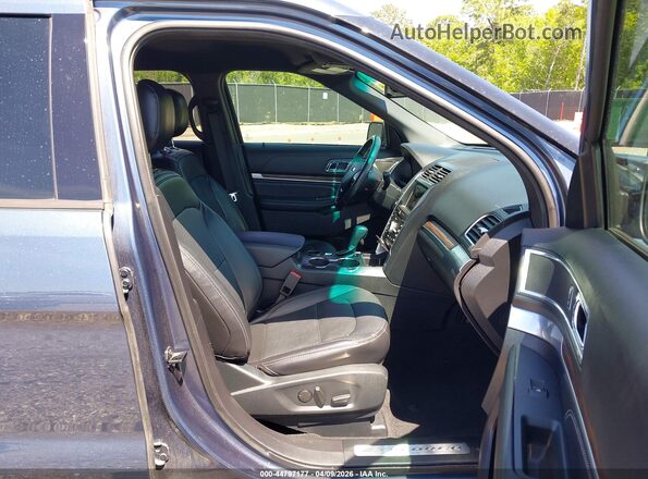 1FM5K7F85KGA83100 2019 FORD FORD EXPLORER Blue წინა სალონის ხედი