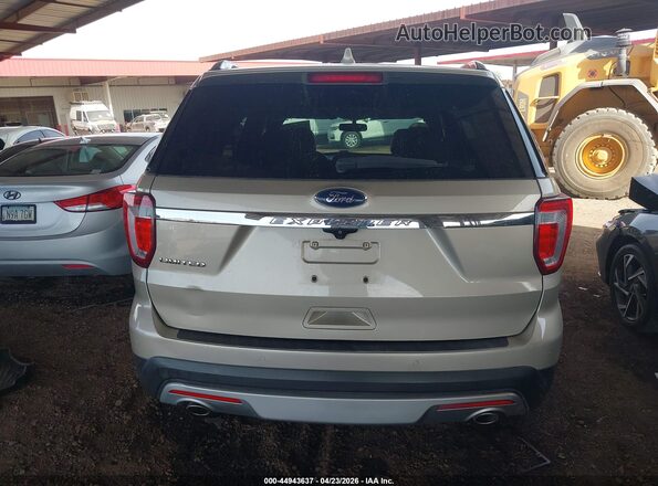 1FM5K7F88HGC89861 2017 FORD FORD EXPLORER Бежевый 