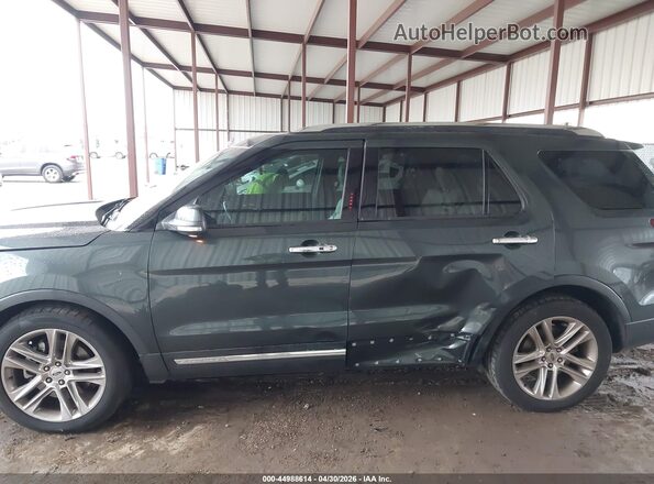 1FM5K7F8XGGD12538 2016 FORD FORD EXPLORER Gray Widok wnętrza 360 stopni