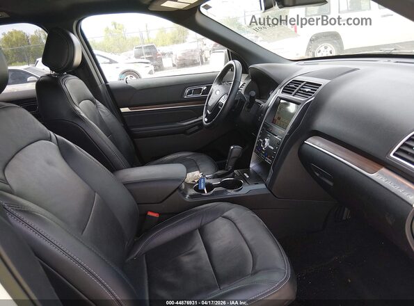 1FM5K7F8XHGD82915 2017 FORD FORD EXPLORER White Front interior view