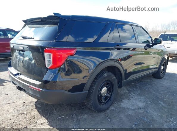1FM5K8AB1SGA86469 2025 FORD POLICE INTERCEPTOR Black Rear right