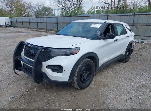 1FM5K8AB7SGA35476 2025 FORD POLICE INTERCEPTOR White Front left