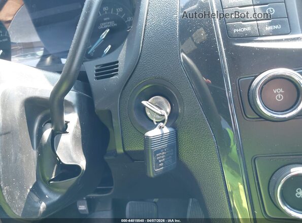 1FM5K8AR5KGA32055 2019 FORD POLICE INTERCEPTOR Black Առջևի վահանակի տեսք