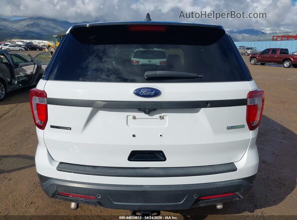 1FM5K8AT2KGA16990 2019 FORD POLICE INTERCEPTOR White 