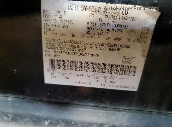 1FM5K8ATXJGC74656 2018 FORD FORD EXPLORER Черный Вид подкапотного пространства