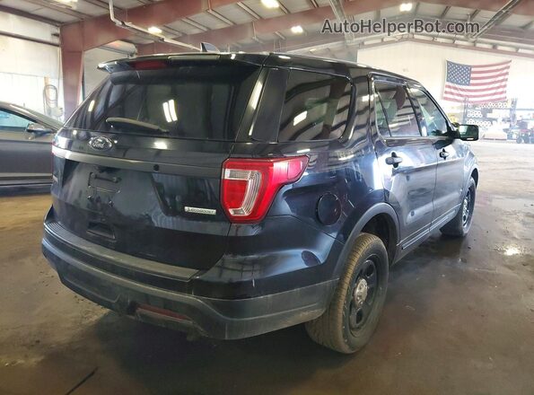 1FM5K8ATXJGC74656 2018 FORD FORD EXPLORER Черный Задняя правая четверть