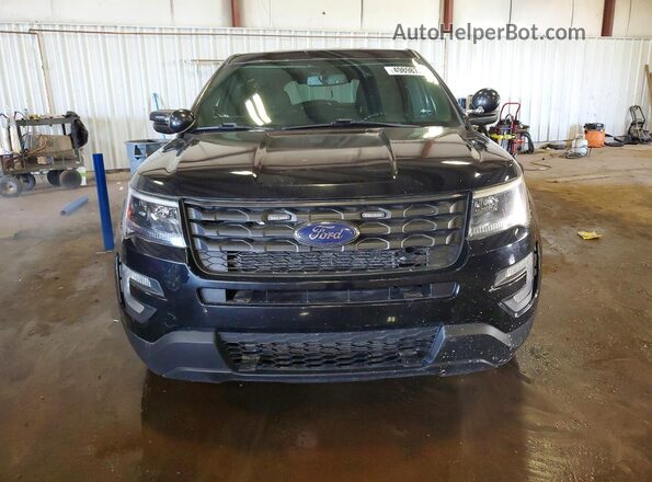 1FM5K8ATXJGC74656 2018 FORD FORD EXPLORER Черный Вид спереди