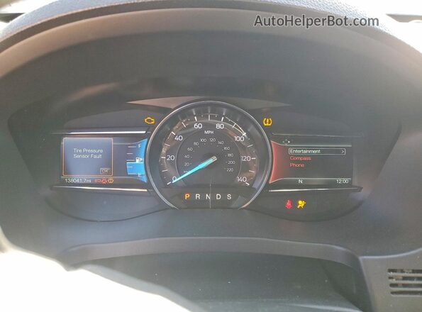 1FM5K8D81HGD10087 2017 FORD FORD EXPLORER Gray Widok zestawu wskaźników
