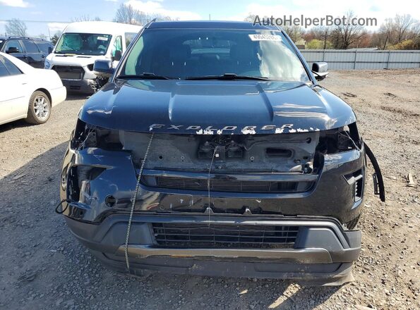 1FM5K8D81JGC60801 2018 FORD FORD EXPLORER Black Դիմացի տեսք