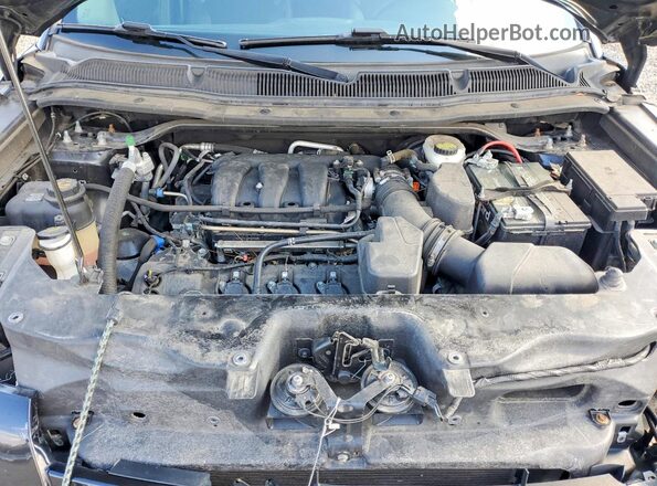 1FM5K8D81JGC60801 2018 FORD FORD EXPLORER Black Շարժիչի բաժամունքի տեսք