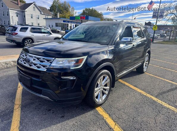 1FM5K8D82KGA01686 2019 FORD FORD EXPLORER Угольный Задняя левая четверть
