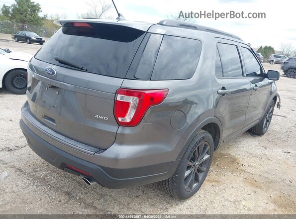 1FM5K8D82KGA05379 2019 FORD FORD EXPLORER Gray Tył prawy