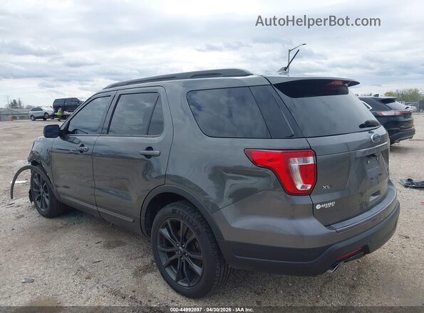 1FM5K8D82KGA05379 2019 FORD FORD EXPLORER Gray Tył lewy