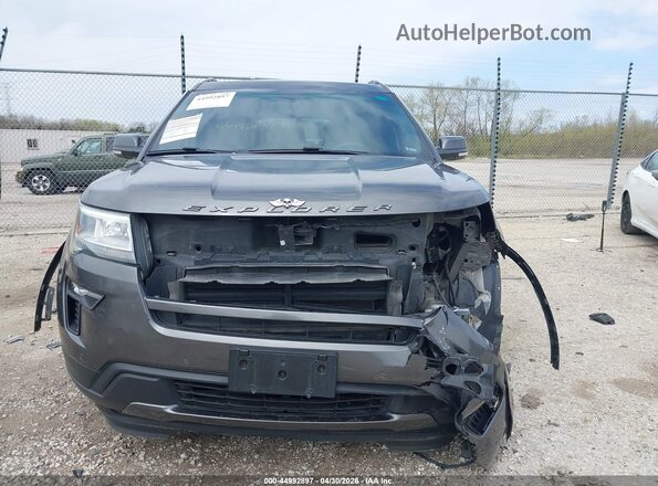 1FM5K8D82KGA05379 2019 FORD FORD EXPLORER Gray Widok zestawu wskaźników