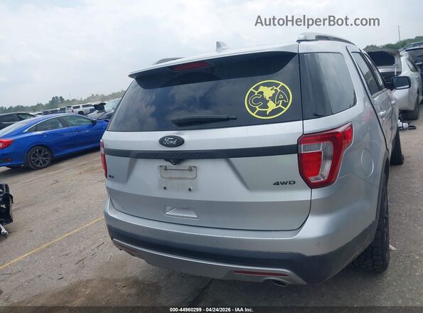 1FM5K8D83HGD43964 2017 FORD FORD EXPLORER Silver 