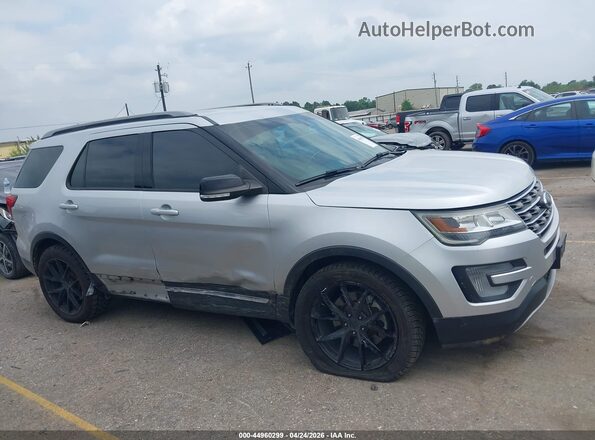 1FM5K8D83HGD43964 2017 FORD FORD EXPLORER Silver Սալոնի հետևի տեսք