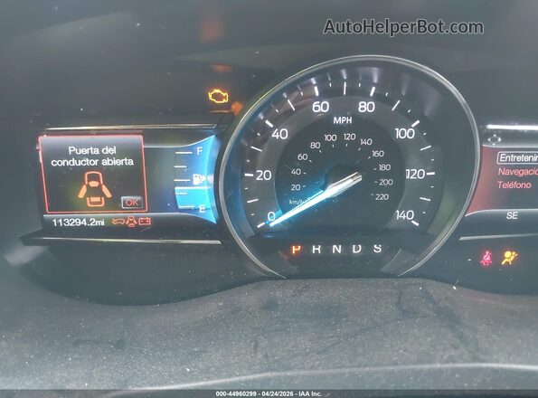 1FM5K8D83HGD43964 2017 FORD FORD EXPLORER Silver Հետևի նստատեղերի տեսք