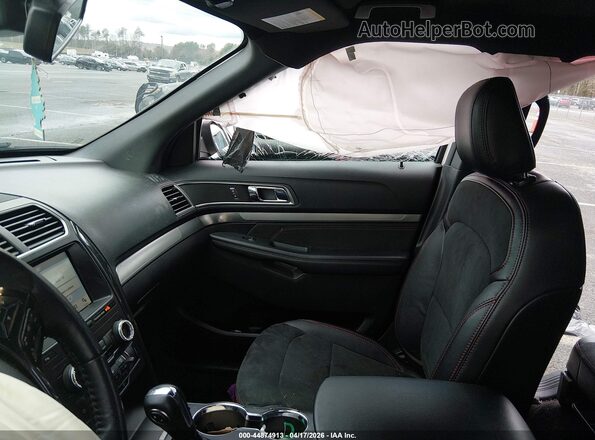 1FM5K8D85KGA82375 2019 FORD FORD EXPLORER White Front interior view