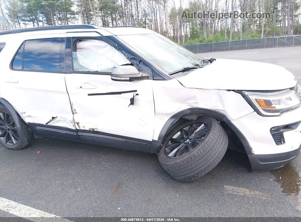 1FM5K8D85KGA82375 2019 FORD FORD EXPLORER White Front view