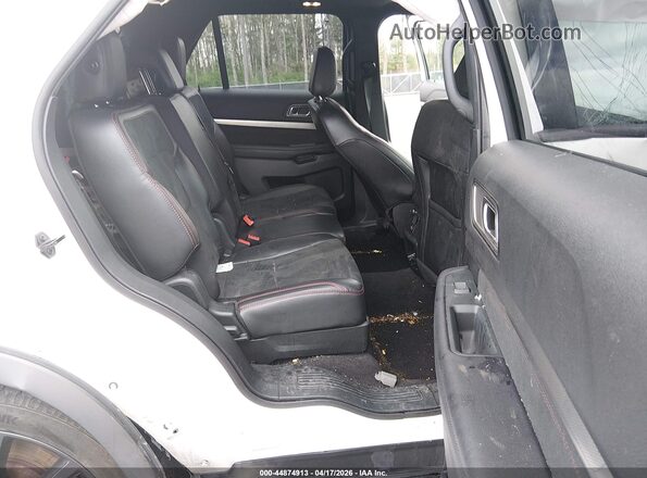 1FM5K8D85KGA82375 2019 FORD FORD EXPLORER White VIN sticker view