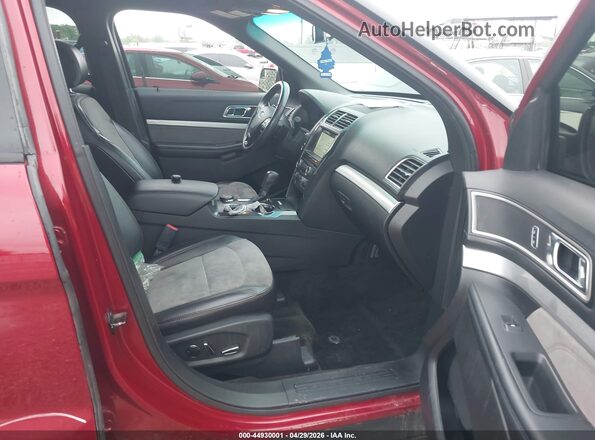 1FM5K8D89HGB09229 2017 FORD FORD EXPLORER Red 