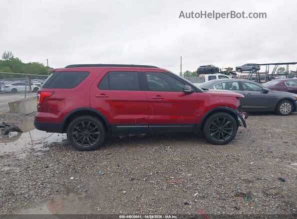 1FM5K8D89HGB09229 2017 FORD FORD EXPLORER Red 