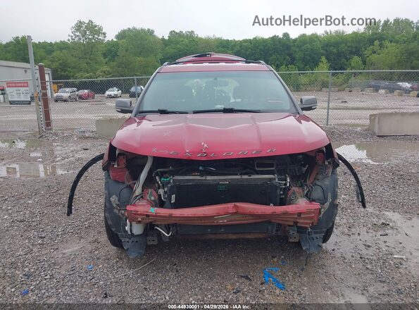 1FM5K8D89HGB09229 2017 FORD FORD EXPLORER Red 