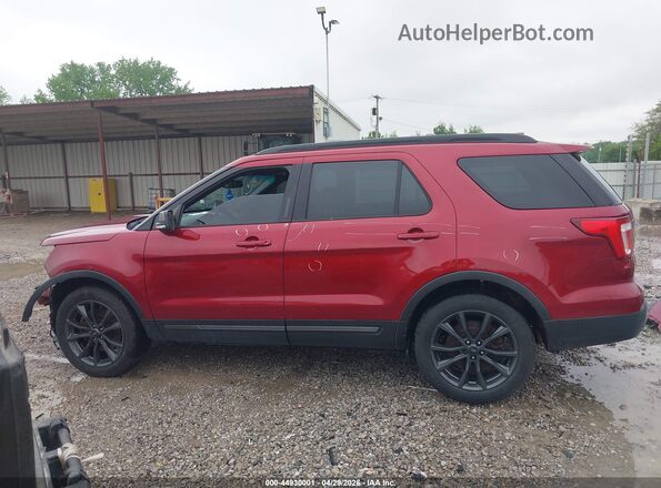 1FM5K8D89HGB09229 2017 FORD FORD EXPLORER Red 