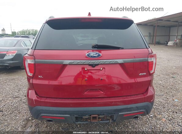 1FM5K8D89HGB09229 2017 FORD FORD EXPLORER Red 