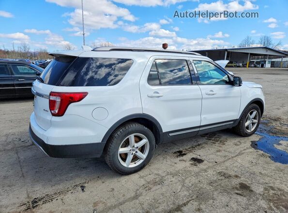 1FM5K8D89HGD47100 2017 FORD FORD EXPLORER White Задня права чверть