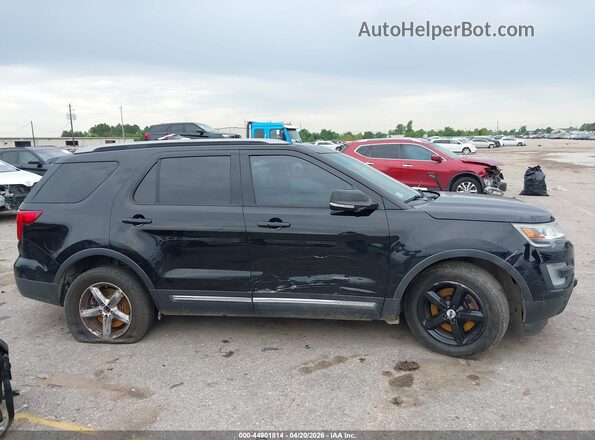 1FM5K8DH0HGA09830 2017 FORD FORD EXPLORER Black Вид задньої частини салону