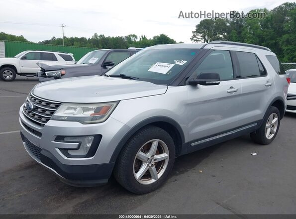 1FM5K8DH1GGC01143 2016 FORD FORD EXPLORER Silver Przód lewy