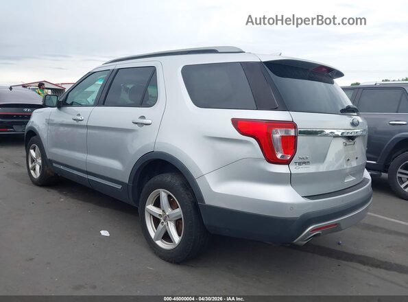 1FM5K8DH1GGC01143 2016 FORD FORD EXPLORER Silver Tył lewy