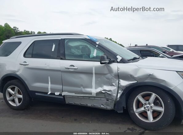 1FM5K8DH1GGC01143 2016 FORD FORD EXPLORER Silver Widok wnętrza z tyłu