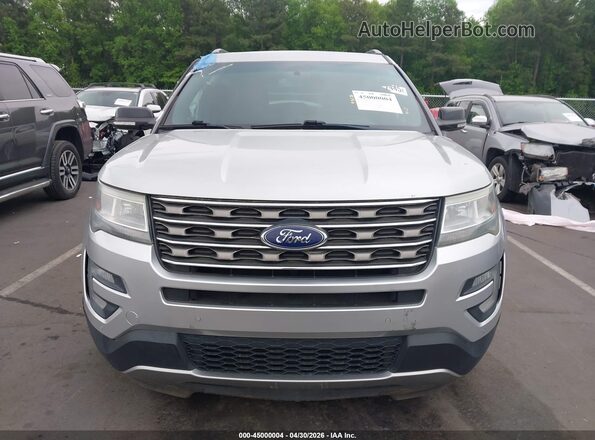 1FM5K8DH1GGC01143 2016 FORD FORD EXPLORER Silver Widok zestawu wskaźników