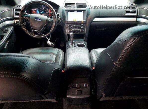 1FM5K8DH5HGC01969 2017 FORD FORD EXPLORER Charcoal Dashboard view