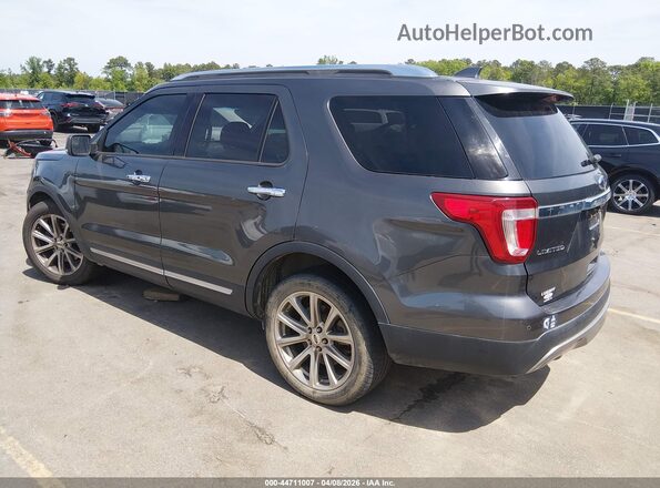 1FM5K8F80HGC23357 2017 FORD FORD EXPLORER Black Tył lewy