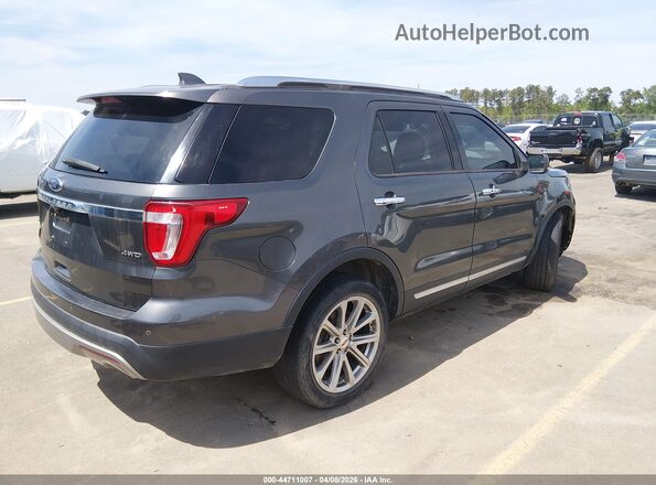 1FM5K8F80HGC23357 2017 FORD FORD EXPLORER Black Tył prawy