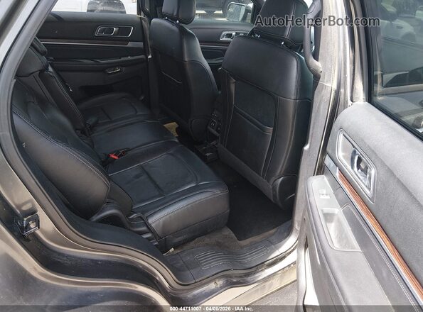 1FM5K8F80HGC23357 2017 FORD FORD EXPLORER Black Widok naklejki z numerem VIN