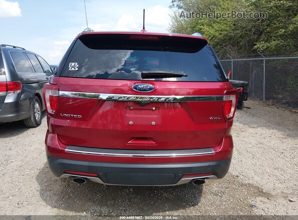 1FM5K8F82JGA82992 2018 FORD FORD EXPLORER Red 