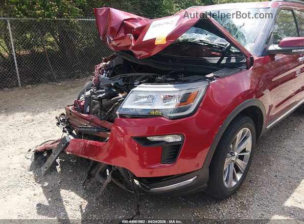 1FM5K8F82JGA82992 2018 FORD FORD EXPLORER Red 