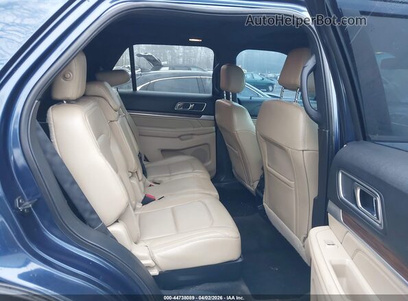 1FM5K8F87GGC55348 2016 FORD FORD EXPLORER Blue VIN sticker view