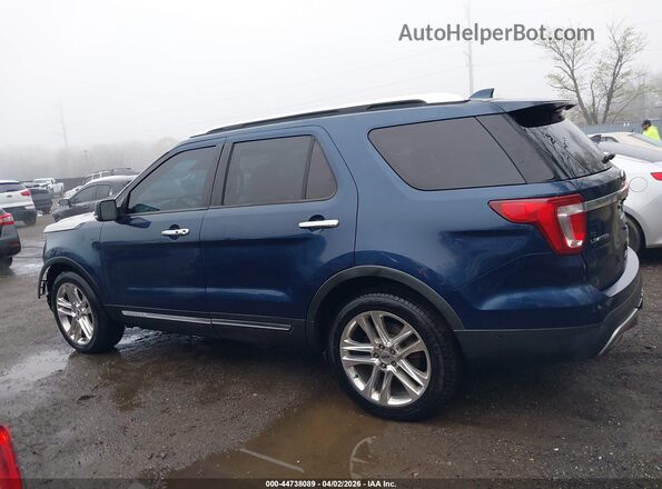 1FM5K8F87GGC55348 2016 FORD FORD EXPLORER Blue 