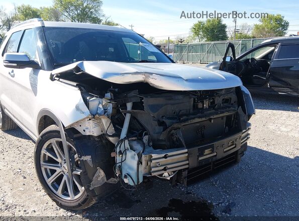 1FM5K8F88HGC91972 2017 FORD FORD EXPLORER White Front view