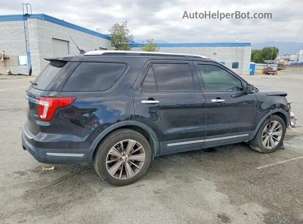 1FM5K8F88KGA10941 2019 FORD FORD EXPLORER Черный Задняя правая четверть