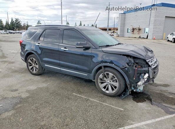 1FM5K8F88KGA10941 2019 FORD FORD EXPLORER Черный Передняя правая четверть