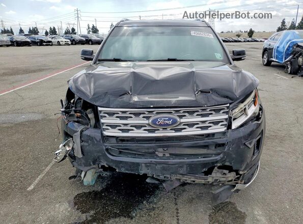 1FM5K8F88KGA10941 2019 FORD FORD EXPLORER Черный Вид спереди